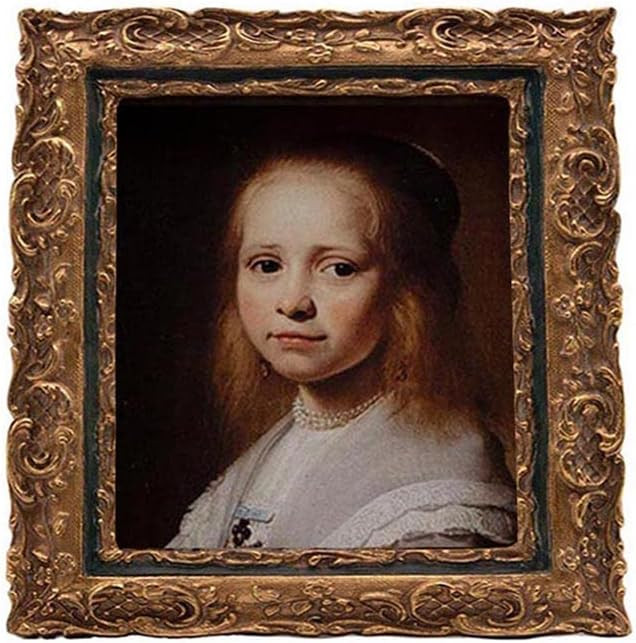 SYLVIA'S SHOP Small Antique 4 x 4 Picture Frame, Mini Vintage Ornate Square Photo Frame, Table To... | Amazon (US)