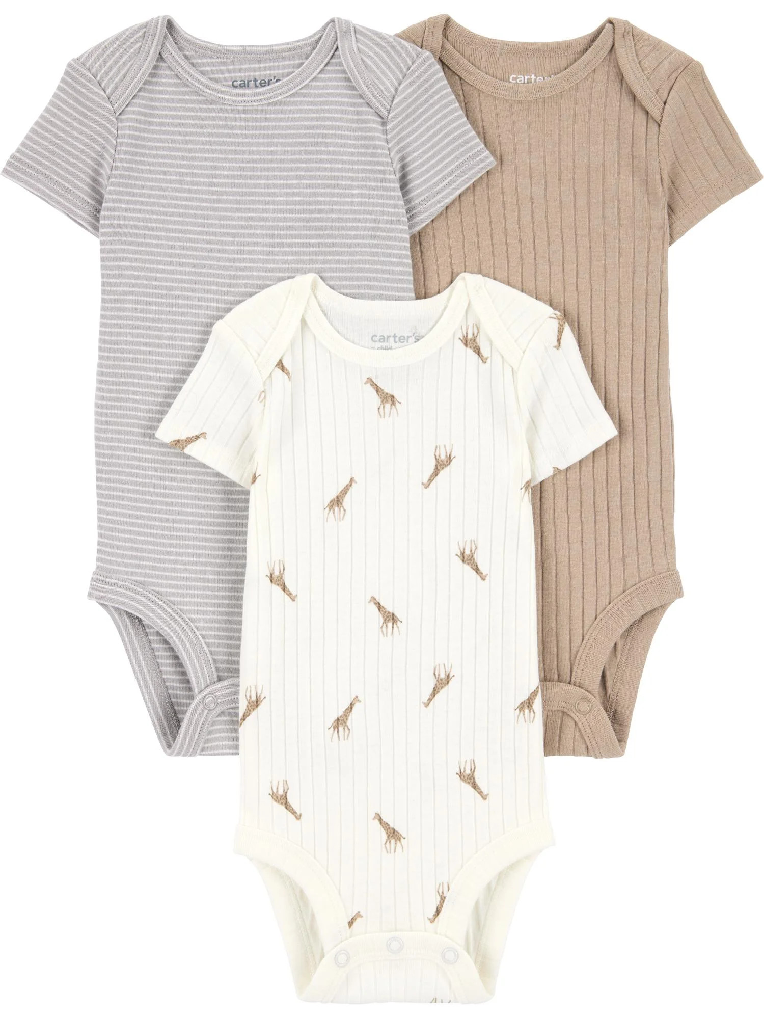 Carter's Child of Mine Baby Unisex Bodysuits, 3-Piece, Sizes Preemie-18 Months | Walmart (US)