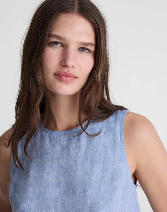 Shell Top in 100% Linen | Madewell