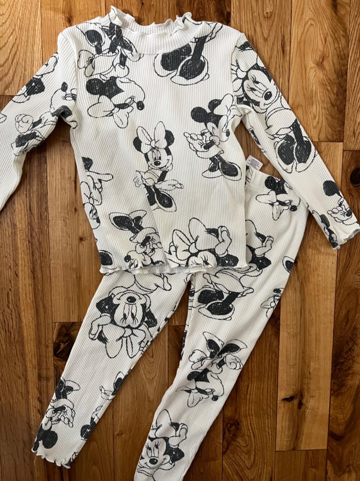 Disney Minnie Mouse Winnie the Pooh The Aristocats Lilo & Stitch Peplum T-Shirt and Pants Newborn... | Amazon (US)