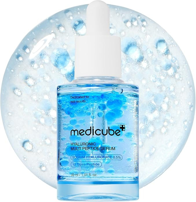 medicube Hyaluronic Multi Peptide PDRN Serum for Glowing and Soothing | Lightweight Water Plumpin... | Amazon (US)