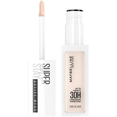 Maybelline Super Stay Liquid Concealer Makeup, Full Coverage Concealer, Up to 30 Hour Wear, Transfer Resistant, Natural Matte Finish, Oil-free, Available in 16 Shades, 01, 1 Count | Amazon (US)