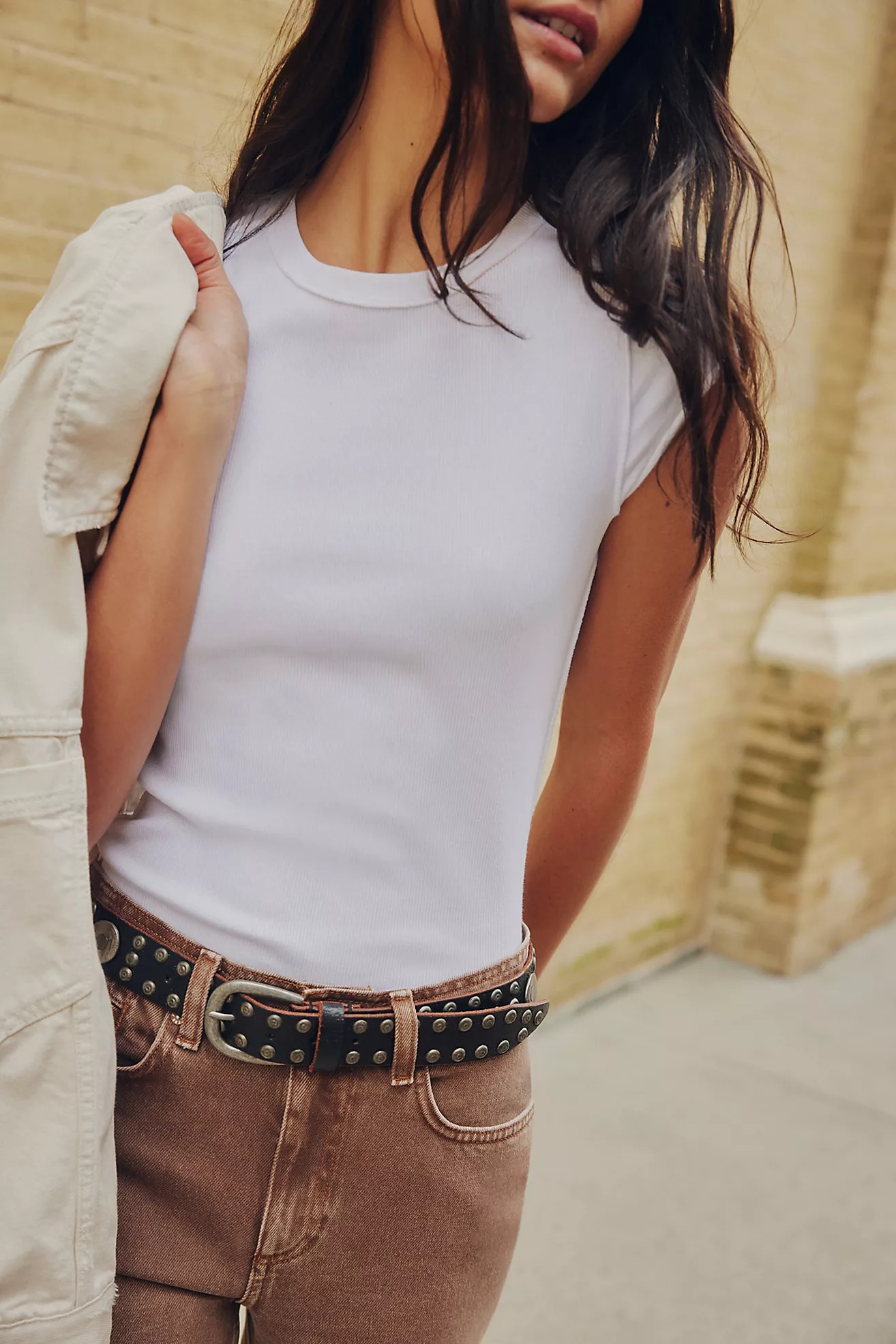 We The Free Last Call Stud Belt | Free People (Global - UK&FR Excluded)