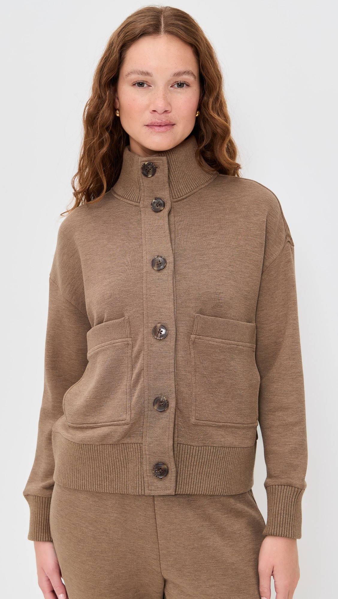 Sabrina Button Through Sweat | Shopbop