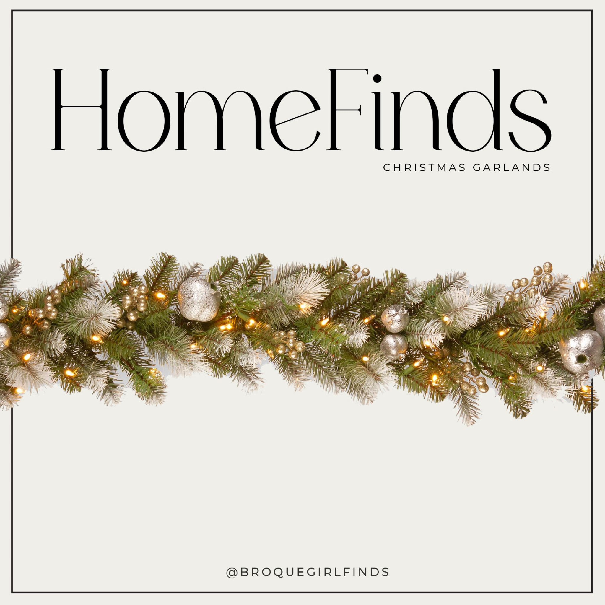 Christmas garlands winter garland Christmas decor warm white Christmas lights garlands

#LTKhome #LTKSeasonal #LTKHoliday