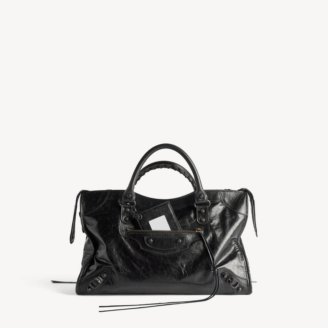 The Balenciaga Le City redefines the everyday designer bag, fusing luxurious craftsmanship with a... | Balenciaga