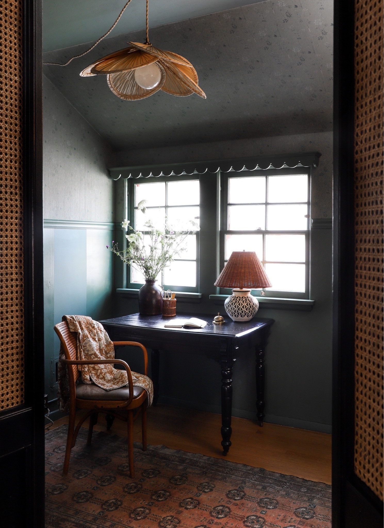 We turned a walk-in closet into a functioning office and closet space for Liz and Bekah. With their expanding family, they’re loosing their office space. This room makeover helped created a calming and functioning space. 

As seen on Makeover by Monday

#closetoffice #roommakeover #officemakeover 

#LTKworkwear #LTKfamily #LTKhome