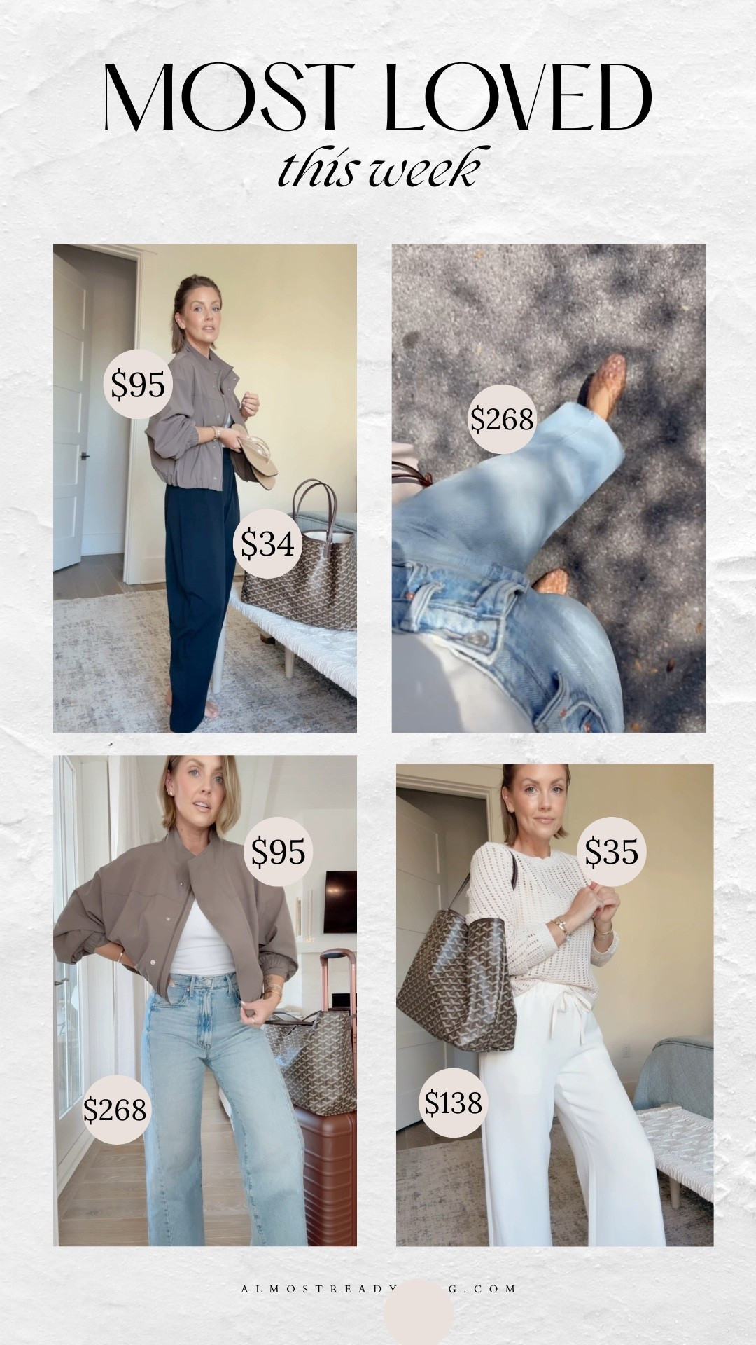 Most lived this week, casual chic outfit, bomber jacket, travel outfit, barrel leg jeans, spring fashion, amanda west, almostreadyblog

#LTKOver40 #LTKPetite