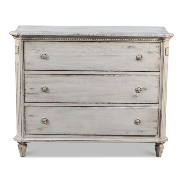 Gray 18-Inch Fisher Commode | Bellacor