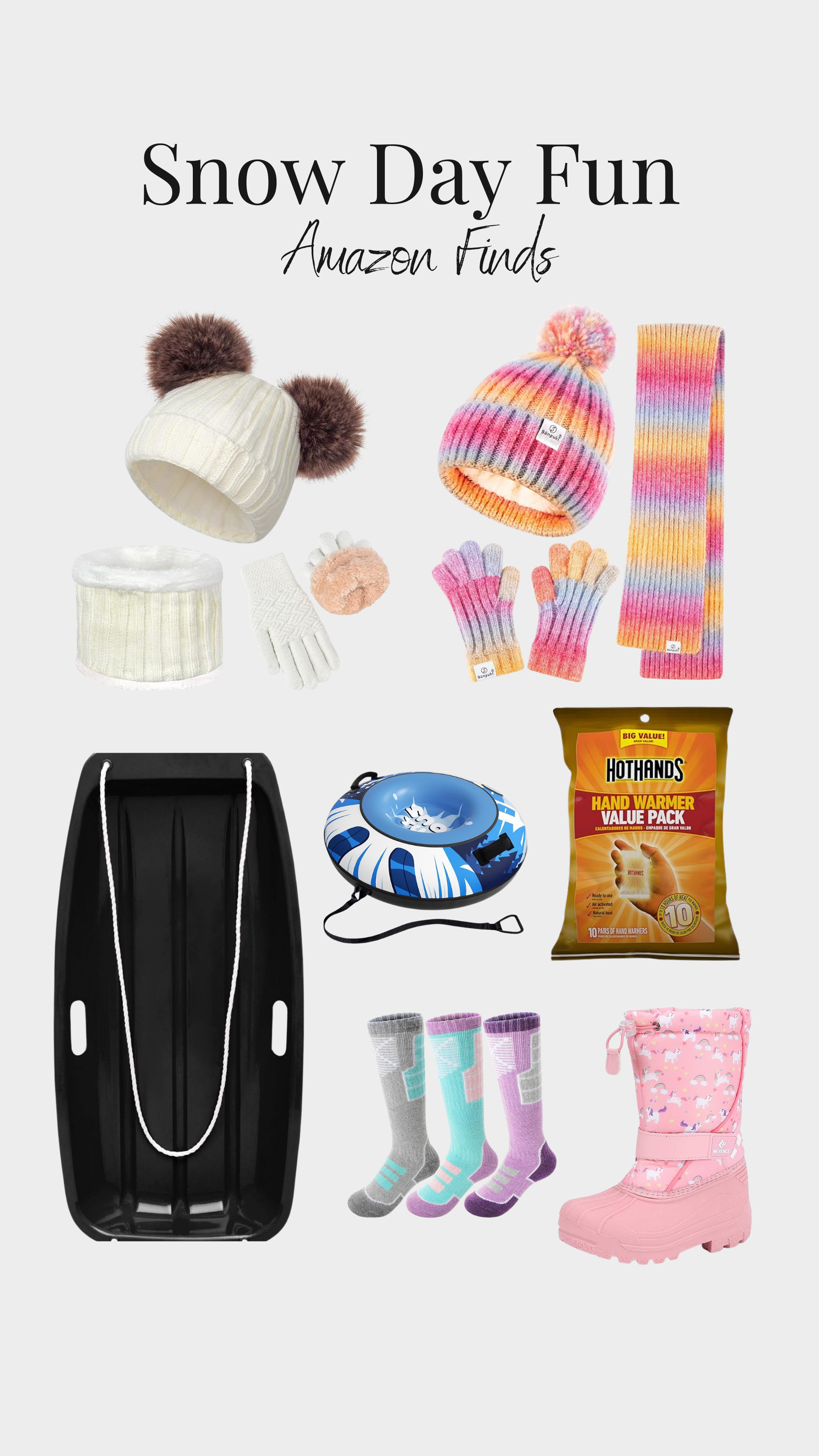 Snow day ready ❄️ Cozy gear + outdoor fun for the kids, tap to shop here! 

 