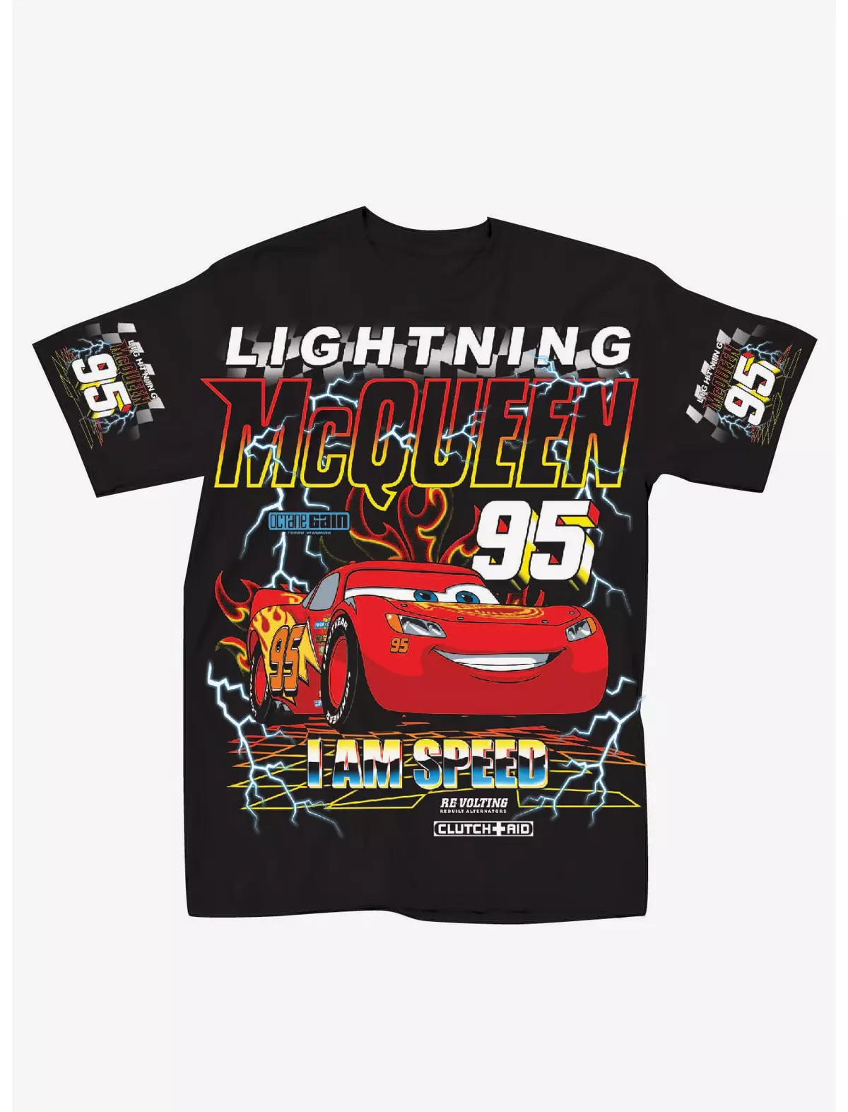 Disney Pixar Cars Lightning McQueen Boyfriend Fit Girls T-Shirt | Hot Topic