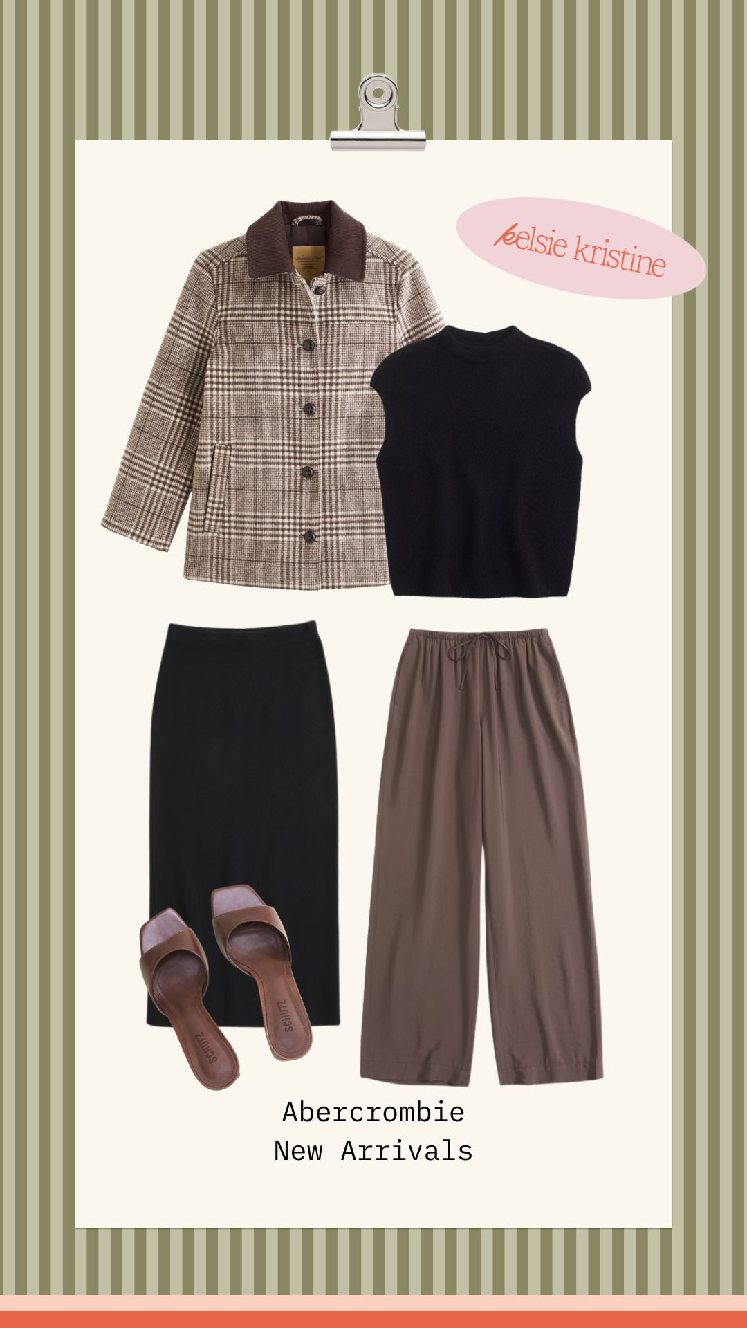 Love these fall styles that could be mixed and matched to give an elevated, effortless style.  Plus, the black and brown combo is great! 
| Abercrombie | A&F | Abercrombie New Arrivals | Abercrombie Fall | A&F New Arrivals | Fall New Arrivals | Fall Fashion | Fall Style | Midsize Fall | Midsize Style | Midsize Fashion | Midsize Outfits | Style | Fall Fashion | Casual Fall Style | Everyday Style | Fall Outfit Ideas | Fall Wardrobe | Fall Staples | Women’s Fashion | 

 #LTKootd #LTKSaleAlert #LTKMidsize