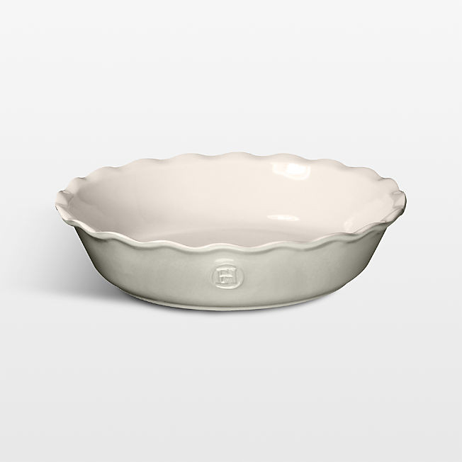 Emile Henry Modern Classic Rouge Red Pie Dish + Reviews | Crate & Barrel | Crate & Barrel