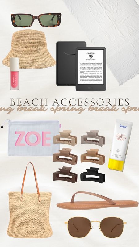 Linking some of my favorite beach accessories! 

Beach accessories, what to pack for the beach, favorite beach items, beach essentials, spring break, vacation, Maddie Duff 

#LTKstyletip #LTKSeasonal