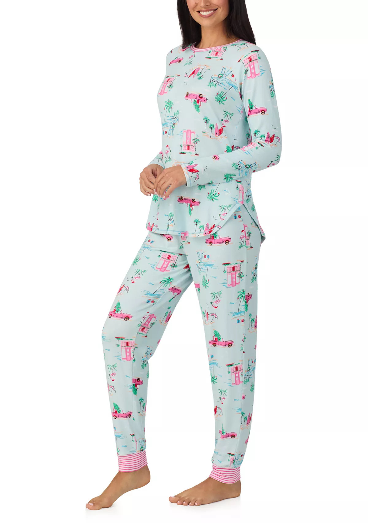 Long Sleeve Jogger Pajama Set | Belk