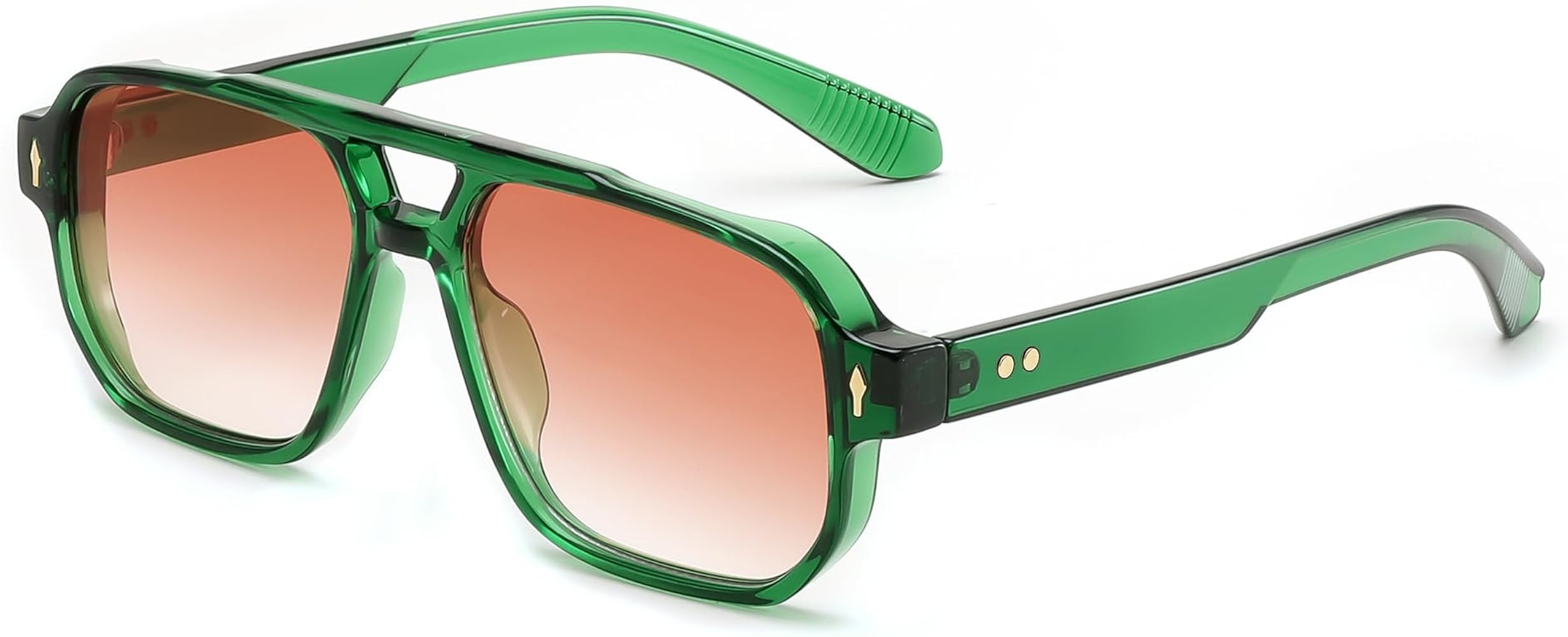 FEISEDY Retro Square Aviator Sunglasses Women Men, 70s Small Vintage Rectangle UV400 Sun Glasses ... | Amazon (US)