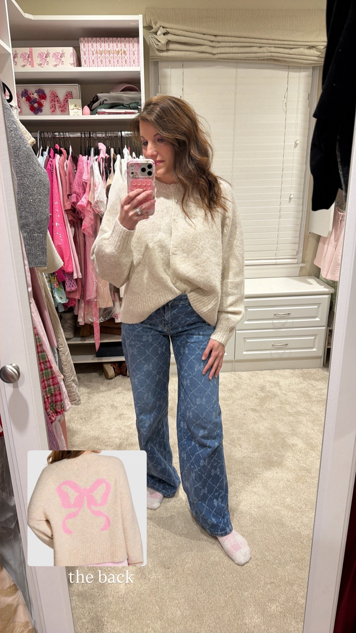 Cozy look - wearing a size 0 in the denim and small in the oversized cardigan 

#LTKSaleAlert #LTKootd #LTKmomlife