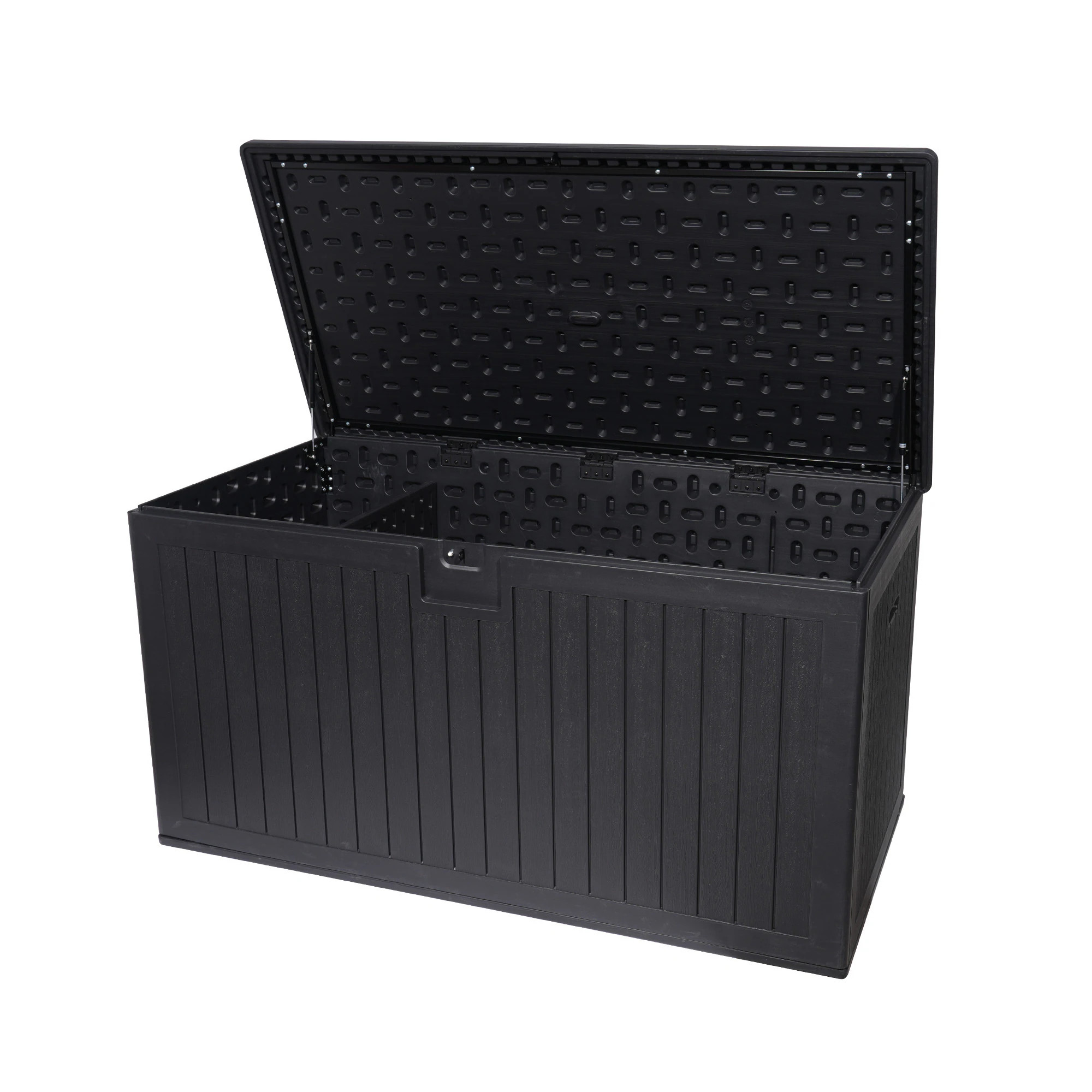 SINOFURN 260-Gallon Black Plastic Deck Box one_size | SYC590001BK | Lowe's