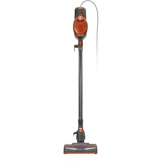 Rocket Bagless Corded Washable Filter Stick Vacuum Cleaner for Hard Floors/ Rugs with Powerful Pet Hair Pickup in Orange | The Home Depot