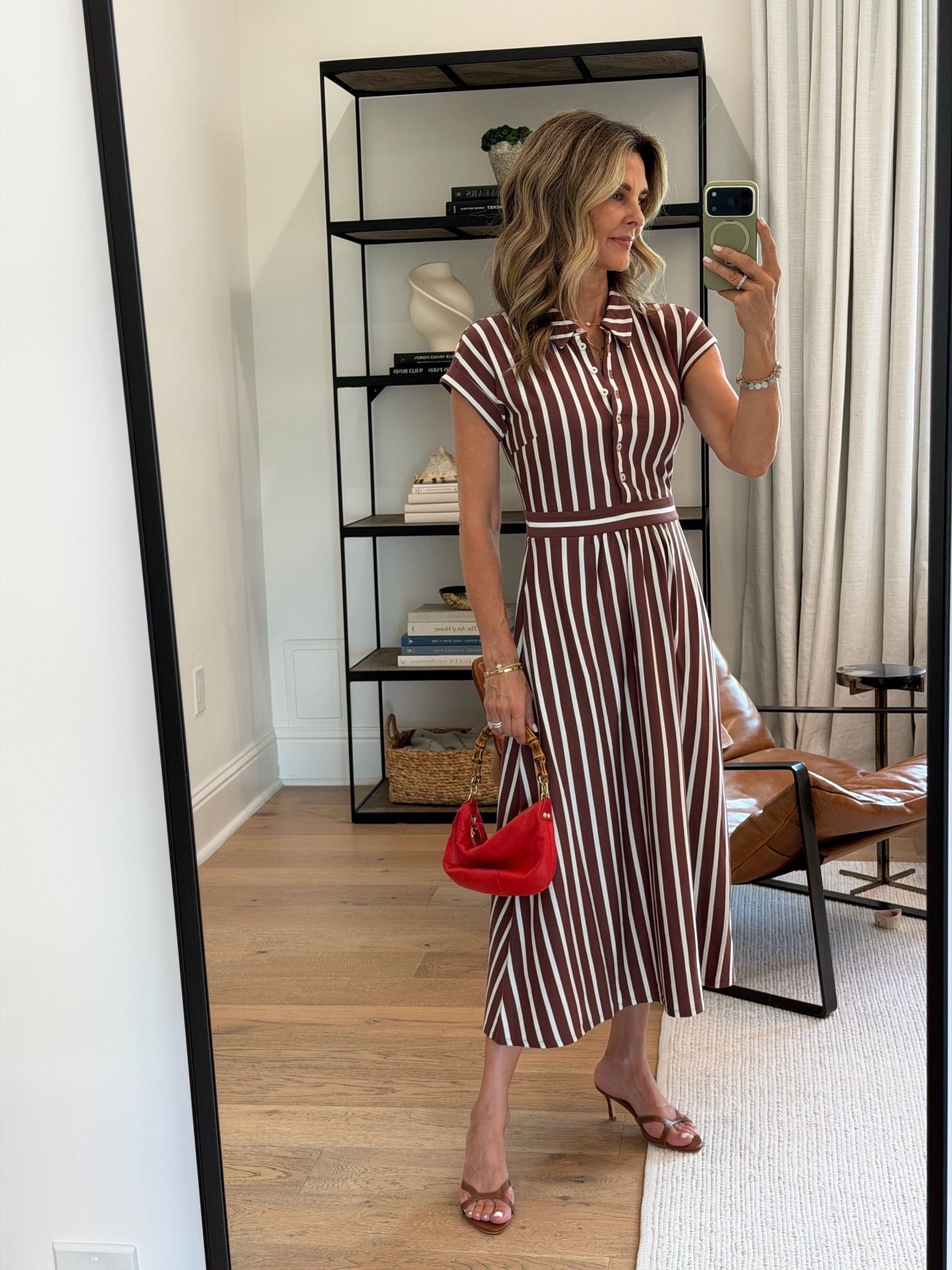 I’m 5’6’’
Love this new dress in this pretty fall color from @Boden (US) I’m wearing a 0, it fits like a glove! Size up for looser fit

#LTKOver40 #LTKSeasonal #LTKootd