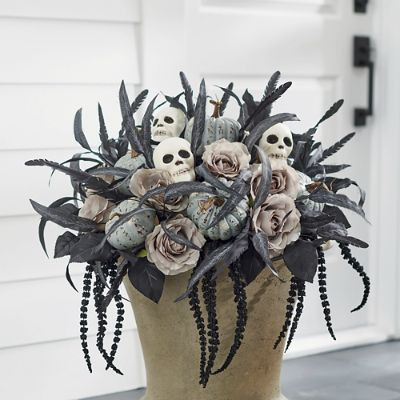 Gothic Skull Urn Filler | Grandin Road | Grandin Road