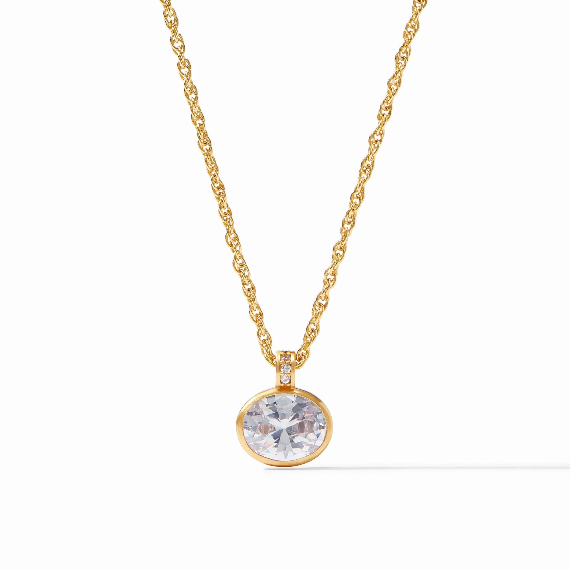 Julie Vos Antonia Solitaire Necklace | Smith's of Dublin