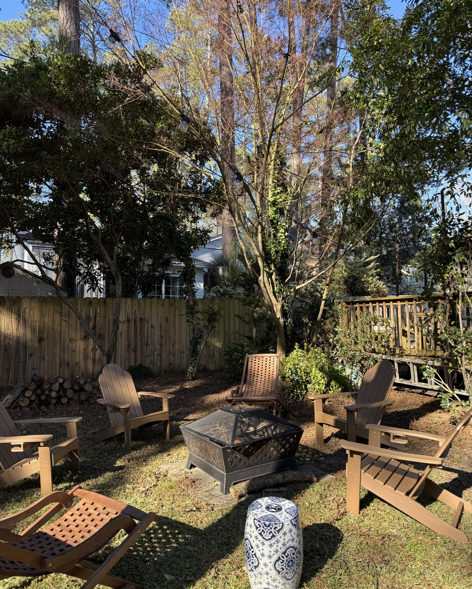 found these Adirondack chairs on Amazon in a pack of 4 and was a little hesitant about the quality until we got them in and I cannot recommend them enough!!!! plus the color is stunning - so happy I did these over what I considered getting at first, black  

#LTKHome #LTKFamily #LTKParties
