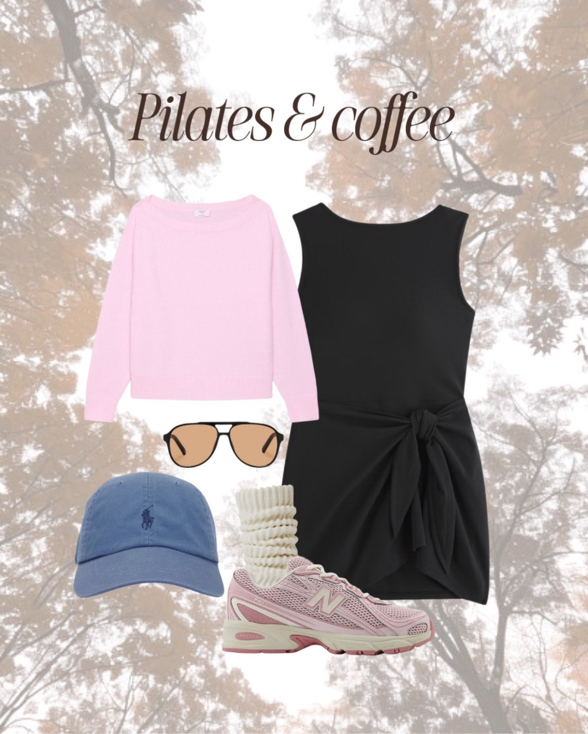 What to wear: for Pilates & coffee this fall ☕️

This Abercrombie athletic dress is perfect for transitioning from workout to street clothes, it’s practical and still cute enough to wear out! Paired with a sweater, scrunch socks and the cutest pair of pink new balances, finished off with a ball cap and sunnies to protect you from the sun. 


#atheisure#pilatesoutfit#tennisshoes

#LTKSeasonal #LTKShoeCrush #LTKStyleTip