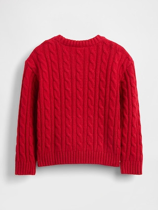 Baby & Toddler CashSoft Cable-Knit Sweater | Gap (CA)