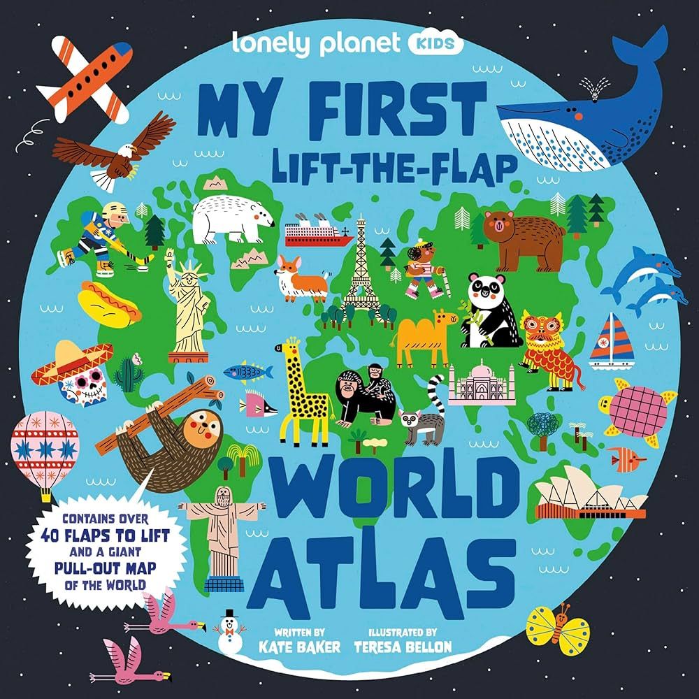 Lonely Planet Kids My First Lift-the-Flap World Atlas | Amazon (US)