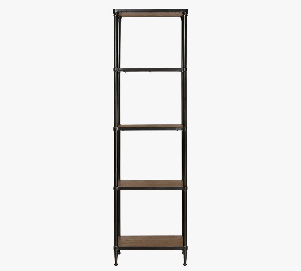 Juno 22" x 75" Reclaimed Wood Etagere Bookcase | Pottery Barn (US)