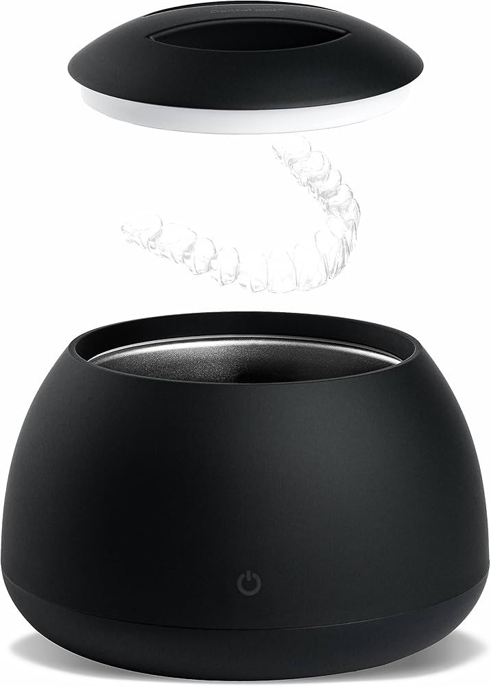 Zima Dental Jet Black Dental Pod | Cleaner for Dentures, Aligner, Retainer, Mouth Guard | Ultraso... | Amazon (US)