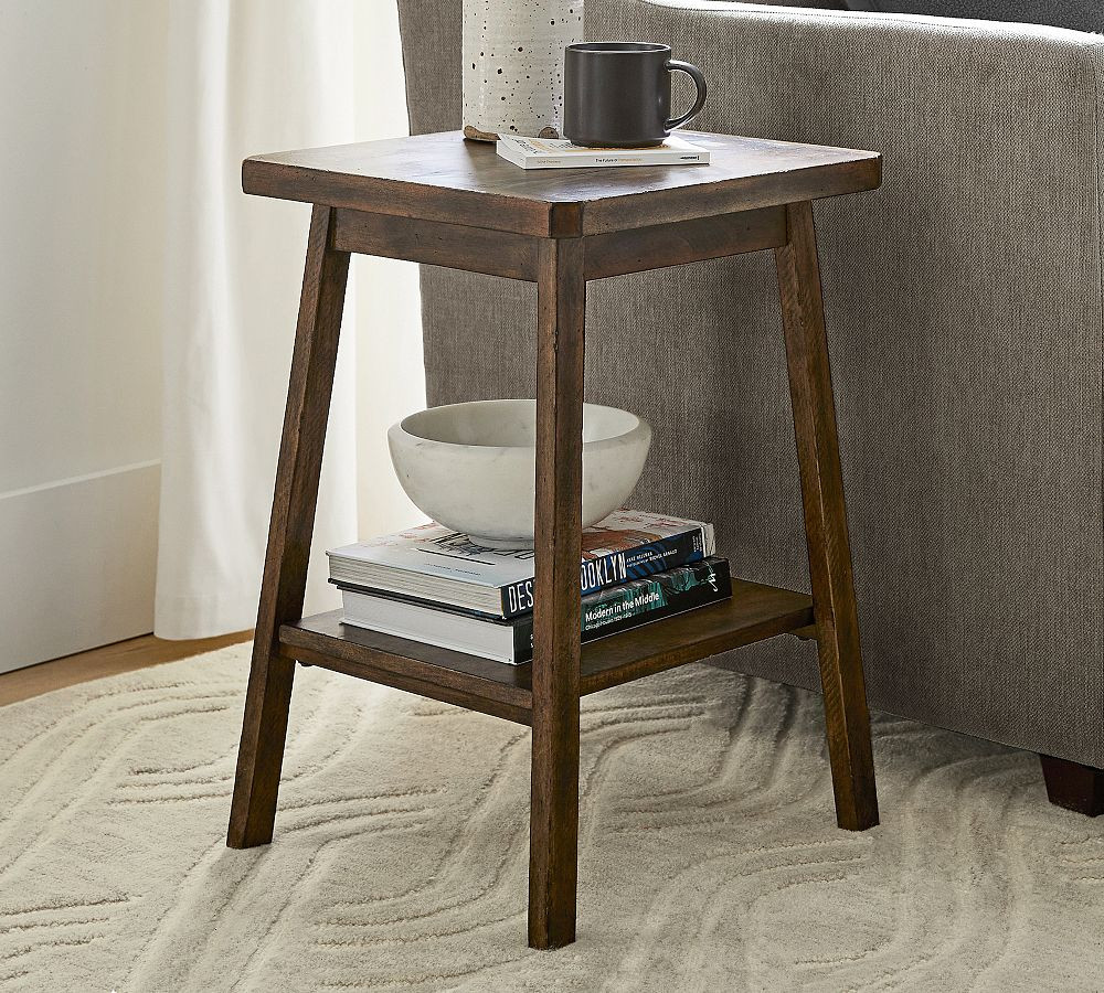 Mateo Rectangular End Table | Pottery Barn (US)