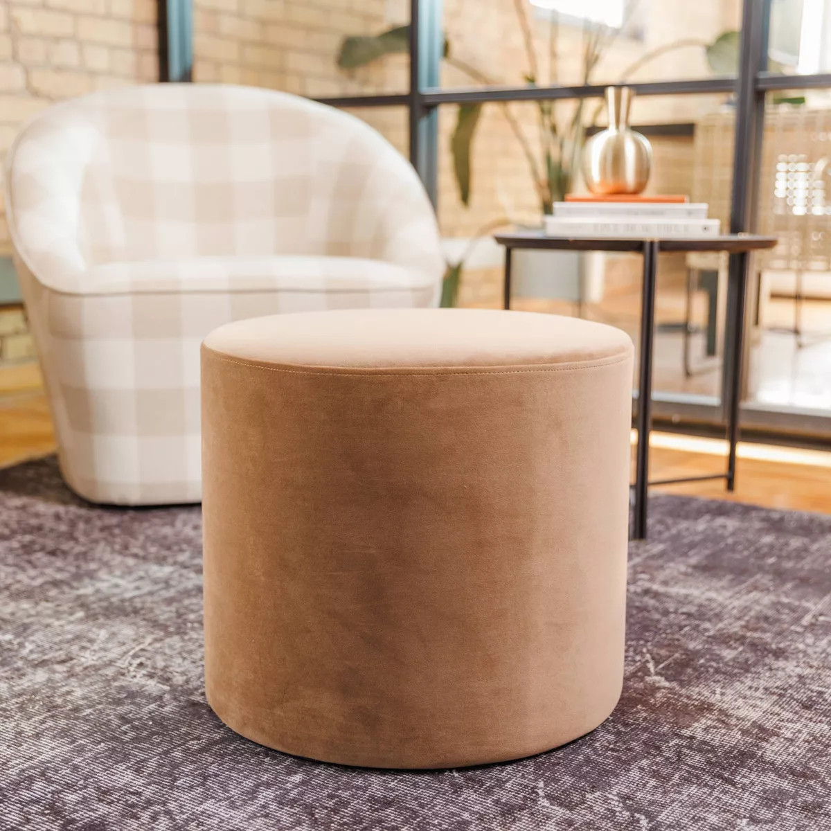19" Round Pouf Ottoman - WOVENBYRD | Target