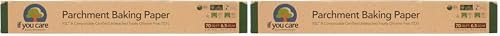 If You Care Parchment Baking Paper, Roll, 70 Sq Ft, Unbleached | Chlorine Free | Greaseproof | Silicone Coated | Pack of 2 | Amazon (US)