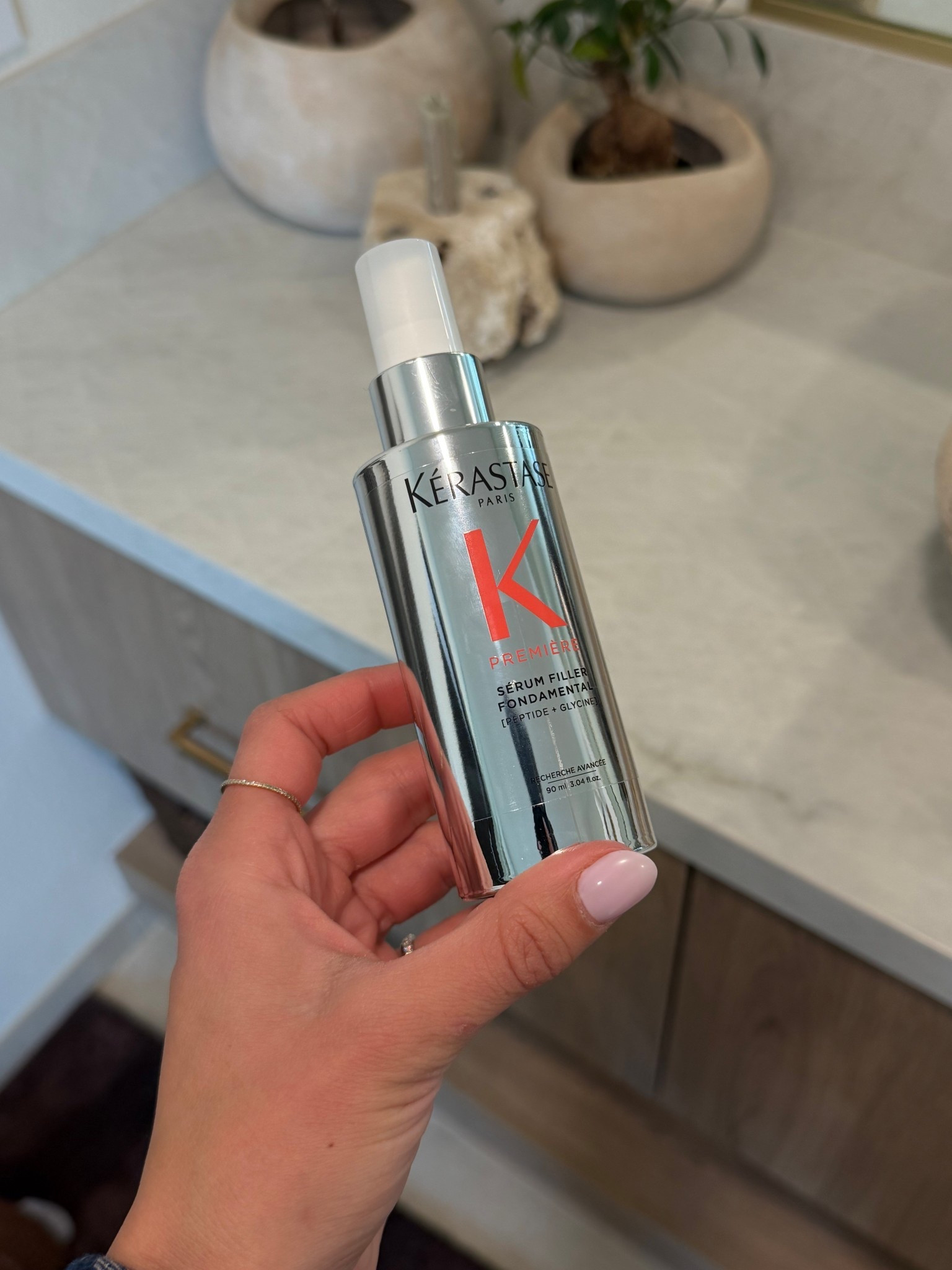 Post hair was: Leave in conditioner & heat protectant 