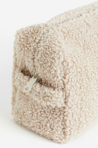 Teddy Fleece Diaper Bag - Light beige - Home All | H&M US | H&M (US + CA)