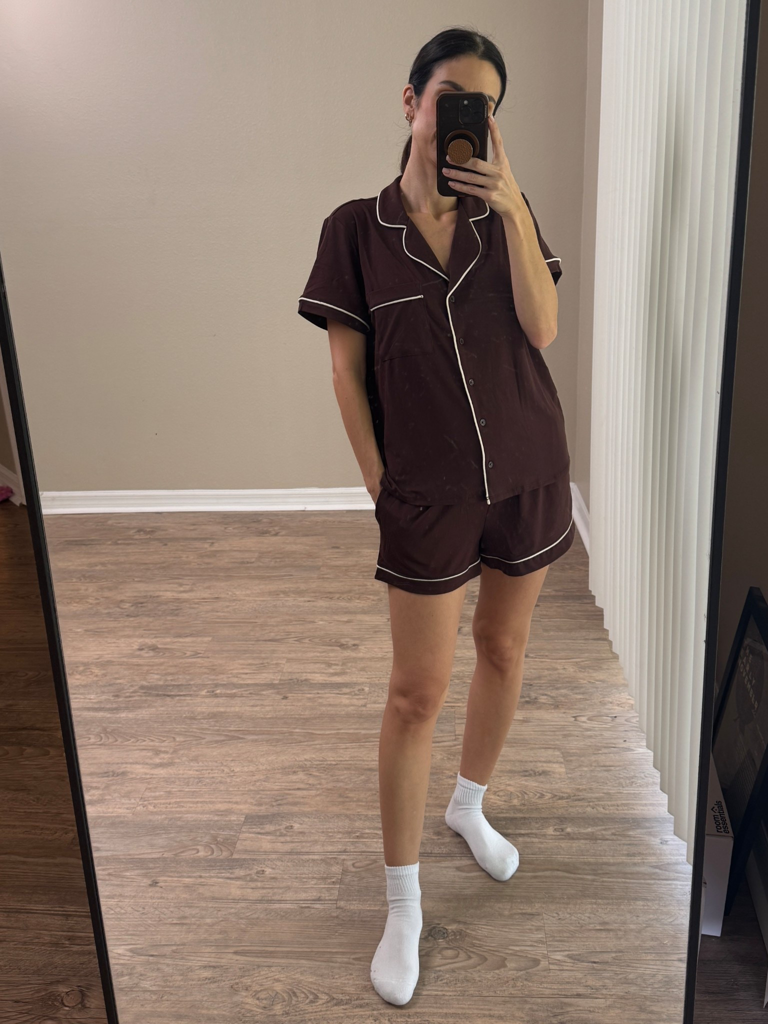 Coziest #walmart pjs and now they come in a gorgeous chocolate brown. I sized up to a M for extra room  

#LTKStyleTip #LTKFindsUnder50
