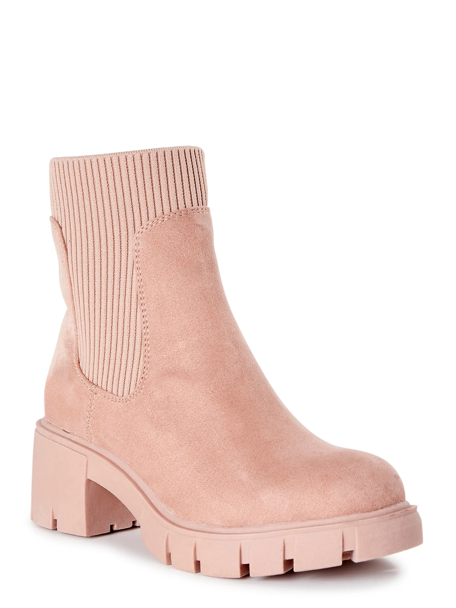 No Boundaries Women's Knit Chelsea - Walmart.com | Walmart (US)