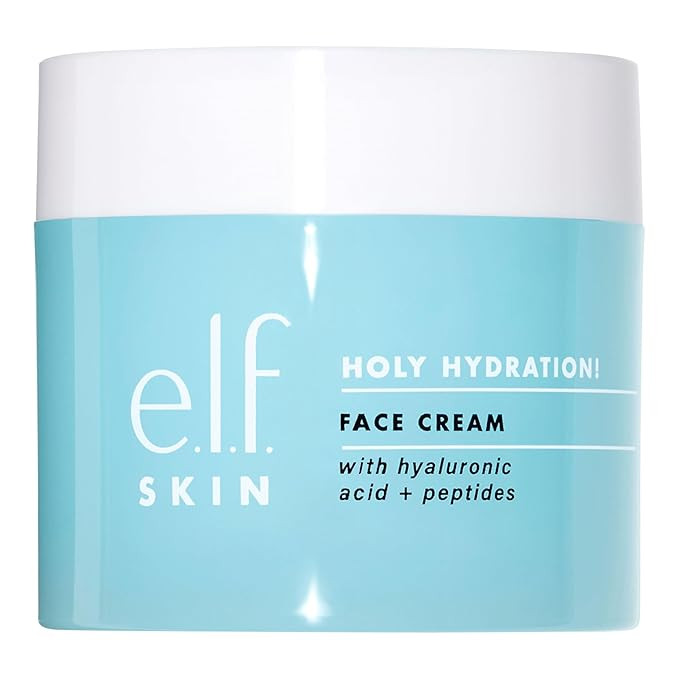 e.l.f. SKIN Holy Hydration! Face Cream, Moisturizer For Nourishing & Plumping Skin, Infused With ... | Amazon (US)