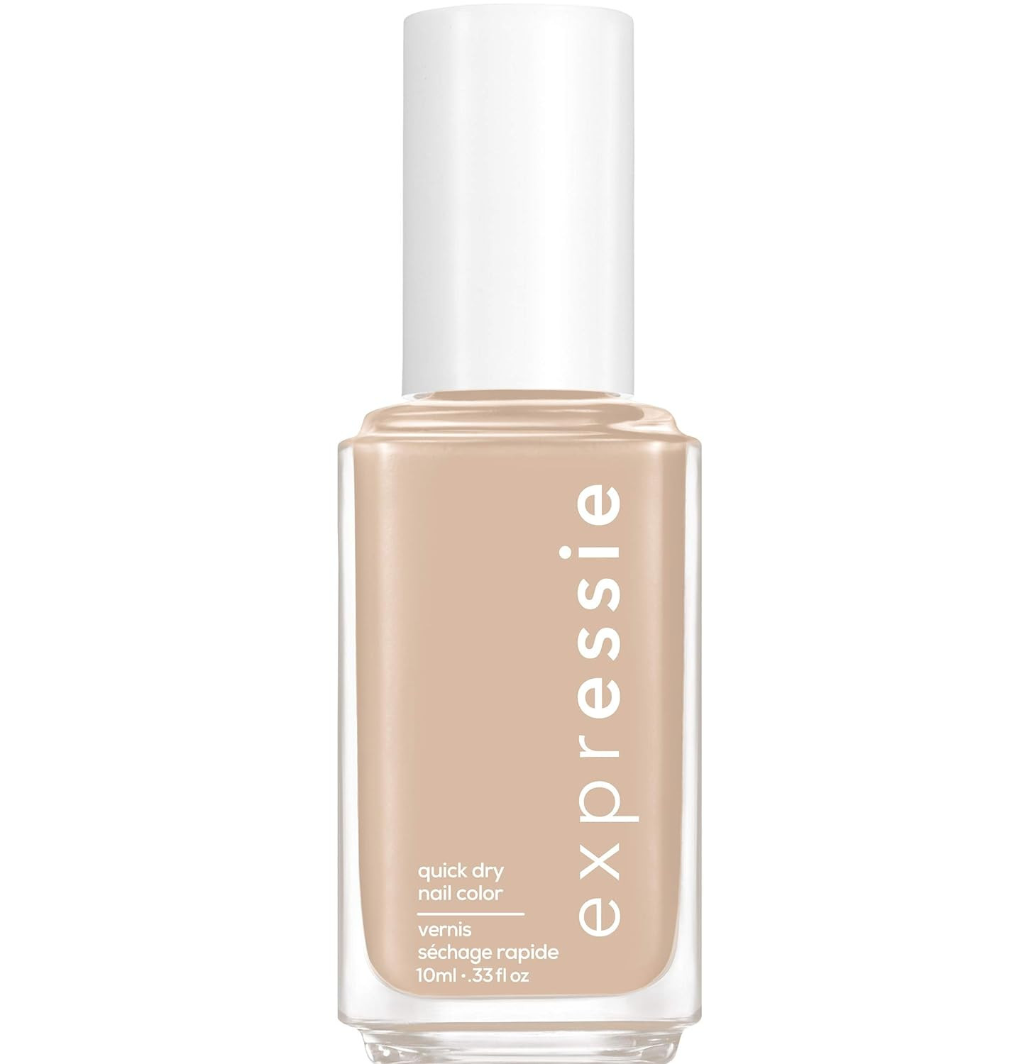 essie Expressie Nail Polish, Quick-Dry Muted Beige Nail Polish, Vegan, Millennium Momentum, 0.33 ... | Amazon (US)
