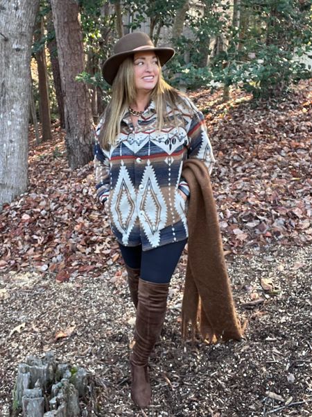 Who is ready for Yellowstone season 5 part 2? This Aztec jacket is giving me all the south western vibes.. 

#LTKmidsize #LTKstyletip #LTKGiftGuide