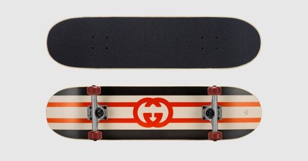 Gucci Interlocking G stripe skateboard | Gucci (US)