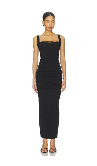 Nookie Eva Maxi Dress in Black. - size XS | Revolve Clothing (Global)