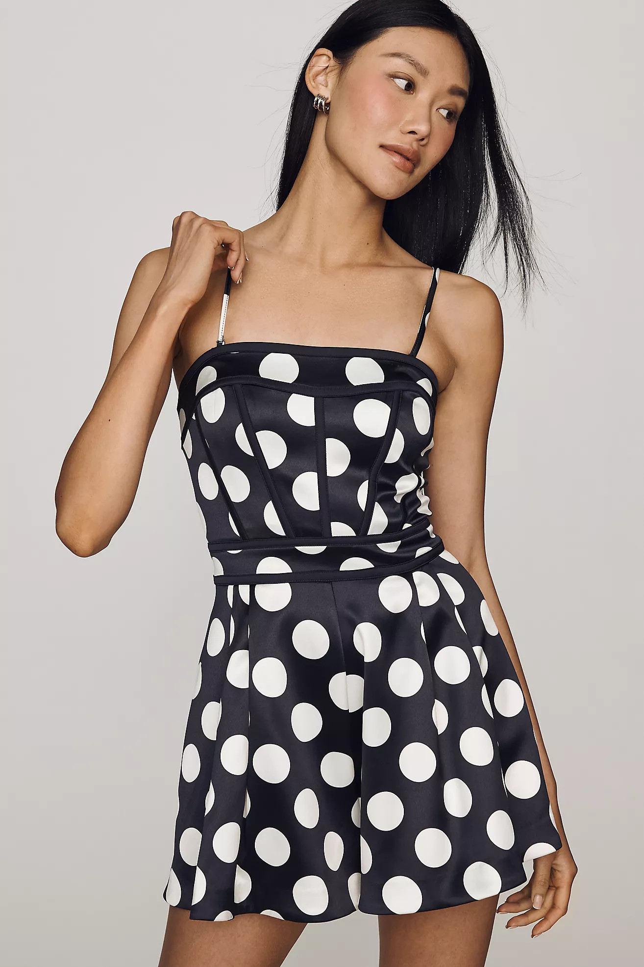 Maeve Strapless Romper | Anthropologie (US)