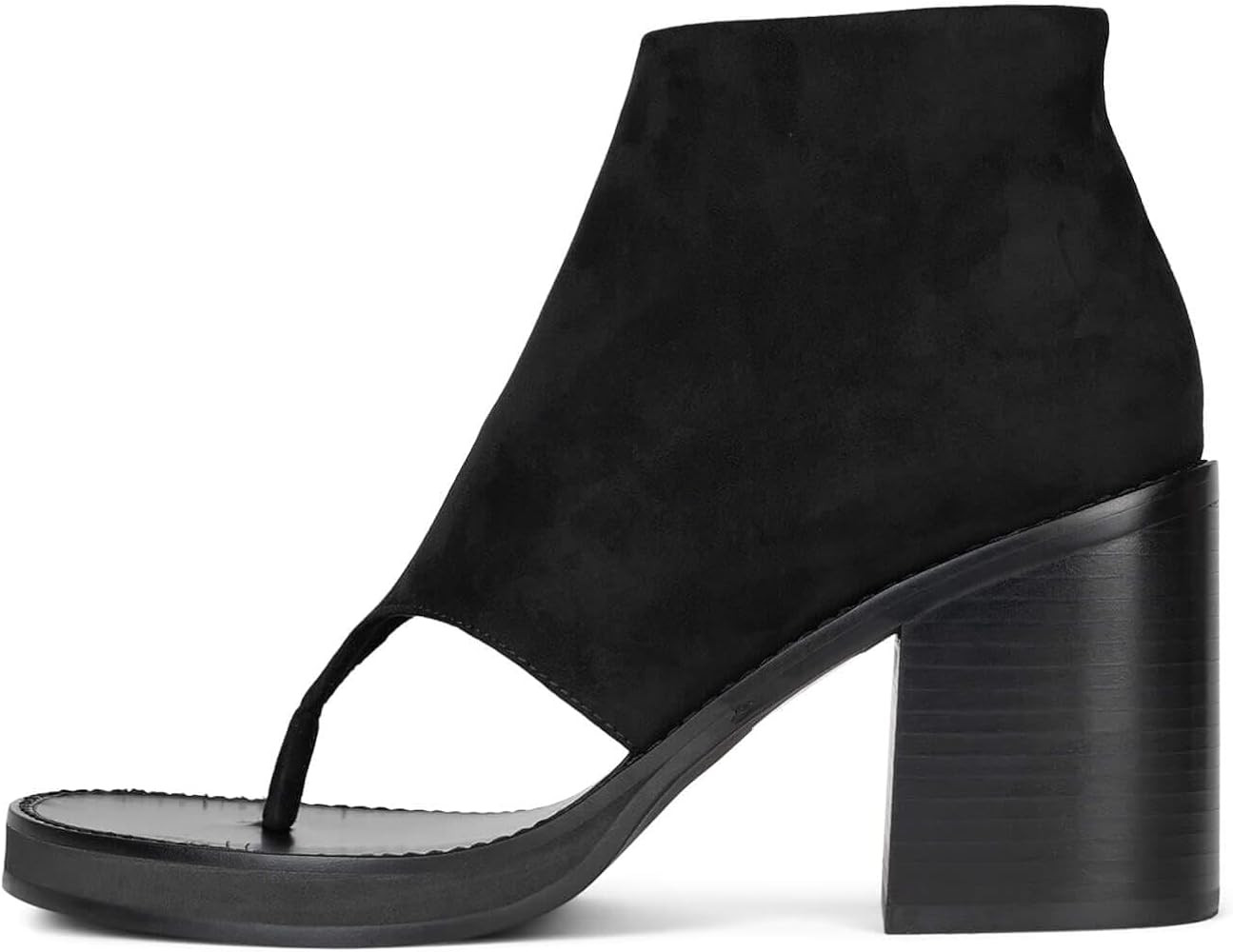 Jeffrey Campbell TRUST Sandals Black Suede | Amazon (US)