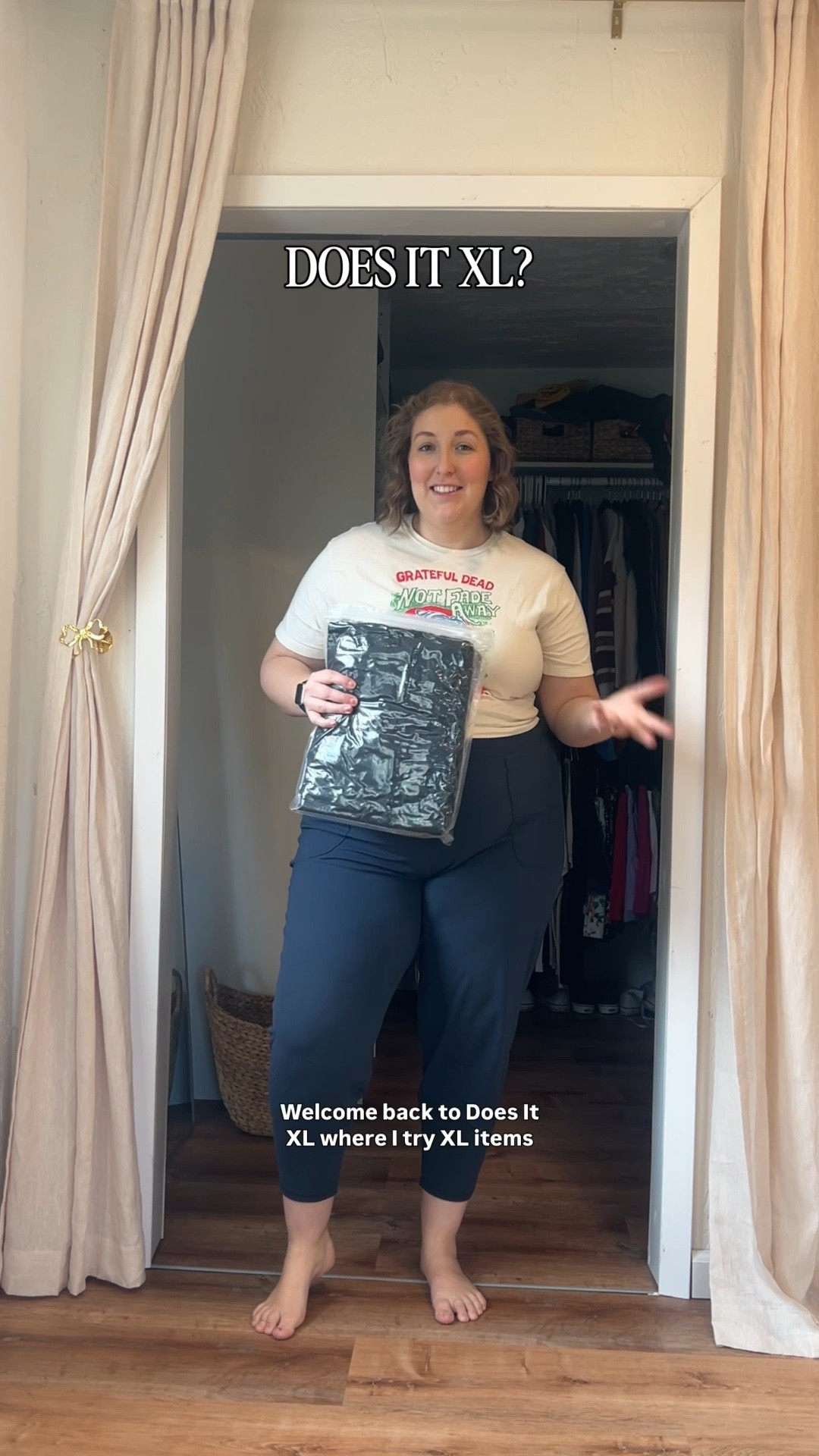 Trying XL items from Amazon so that you don’t have to! Same brand, same size, 2 different styles, 2 different size charts😂 
The black are 18/20, the brown are 16/18. Both fit but the 18/20 are nicer on my pregnant belly. I also ordered the XXL (20/22) in the brown coming soon!  

#LTKPlusSize #LTKMidsize #LTKootd