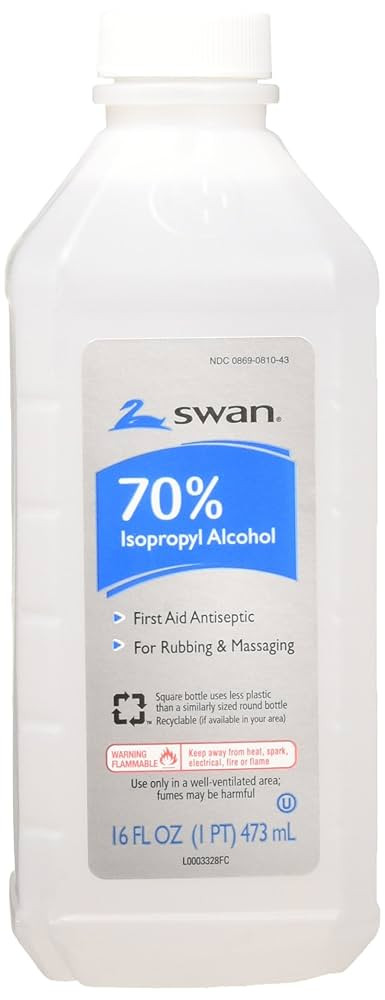 Rubbing Alcohol, 16 Fluid Ounce (Pack of 2) | Amazon (US)