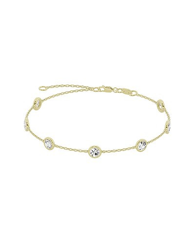 14K 2.00 ct. tw. Lab Grown Diamond Station Bracelet | Gilt & Gilt City