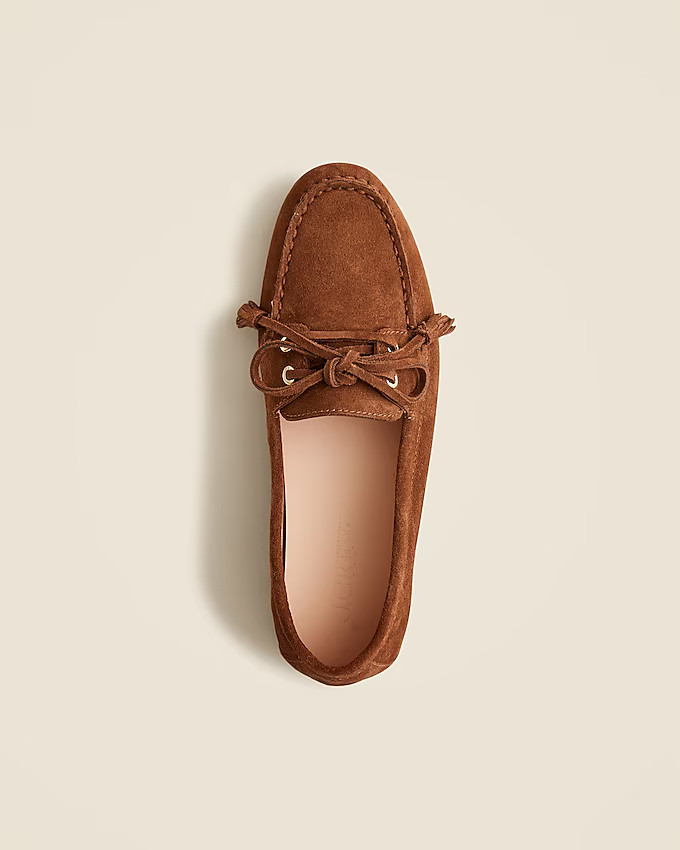 Driving loafers in suede | J. Crew US